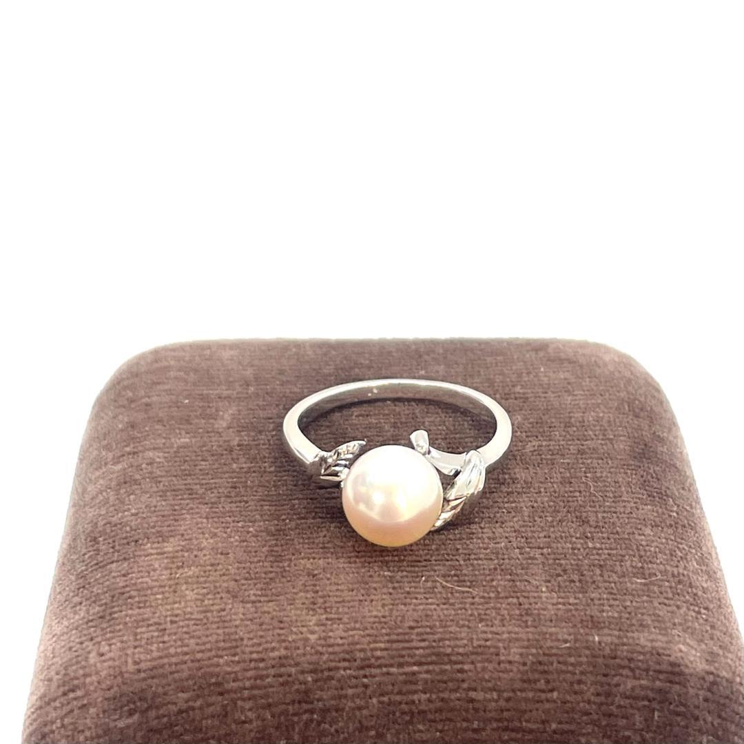 Y512-346　MIKIMOTO ミキモト アコヤ真珠 リング