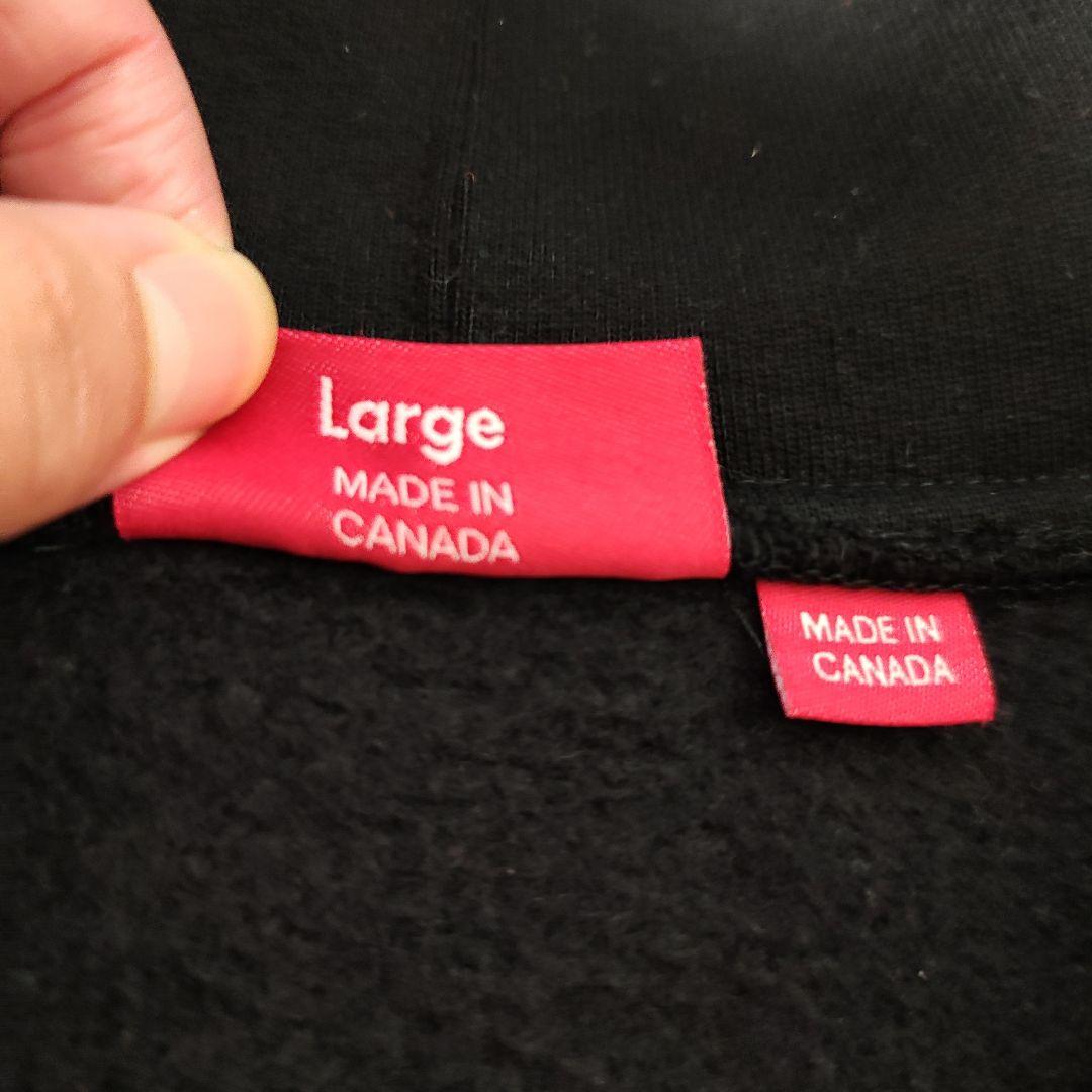 supremeSロゴジップパーカー