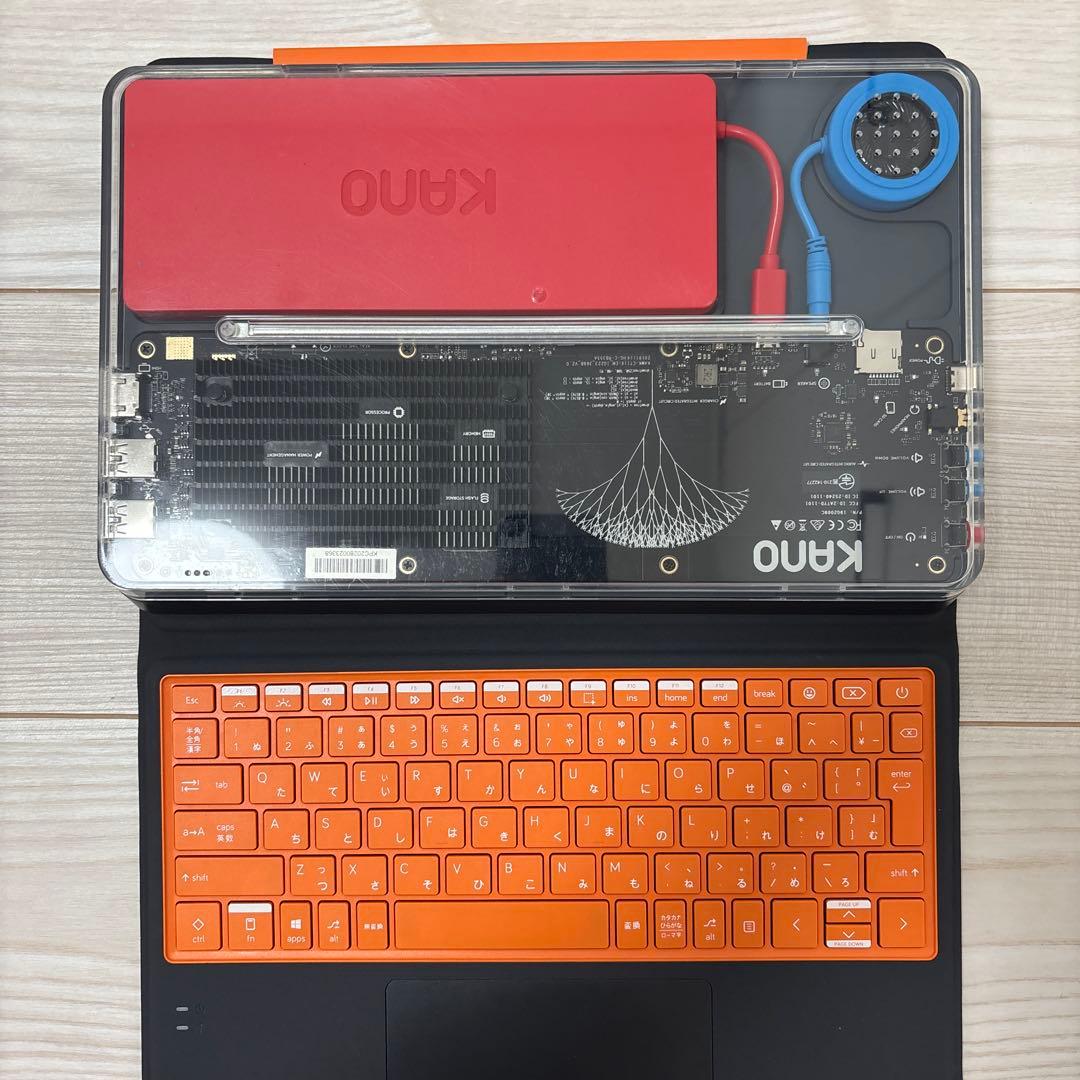 KANO PC タブレット型ノートPC オレンジキーボード