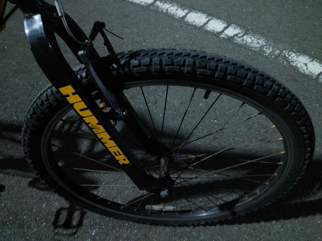 (引取り又はお届けご相談)HUMMER マウンテンバイク26インチ