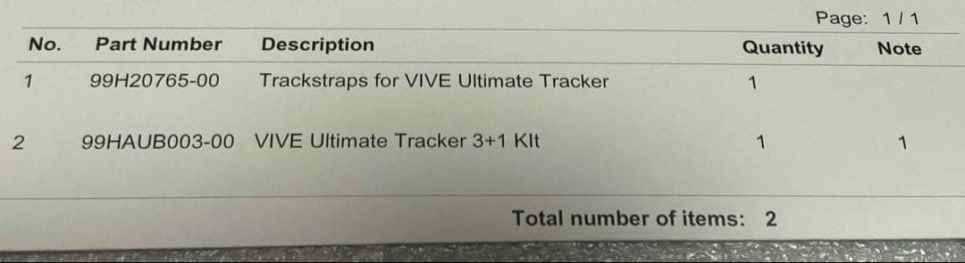 【新品未開封】Vive Ultimate Tracker 3個セット＋ストラップ