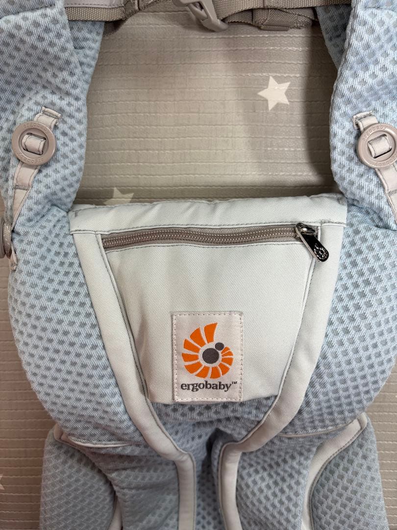 【日本限定】【極美品】エルゴベビー OMNI breeze ミストブルー