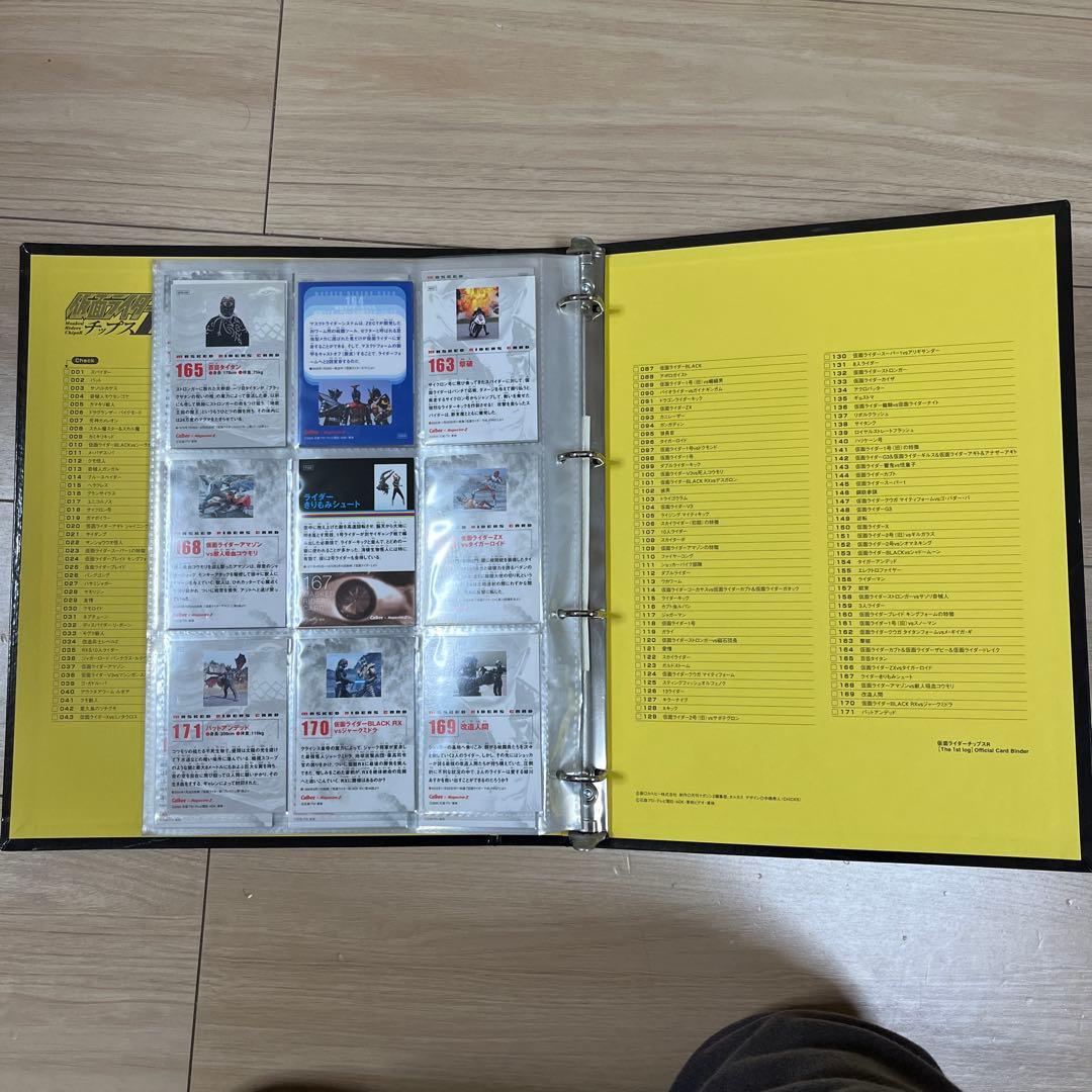 仮面ライダーチップスＲ　フルコンプ品