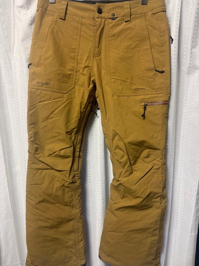 VOLCOM GORE-TEX スノーボードパンツ ブラウン
