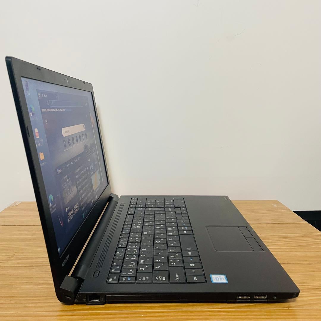 薄型i5東芝ブラックSSDノートパソコンWindows11 オフィスDVD①