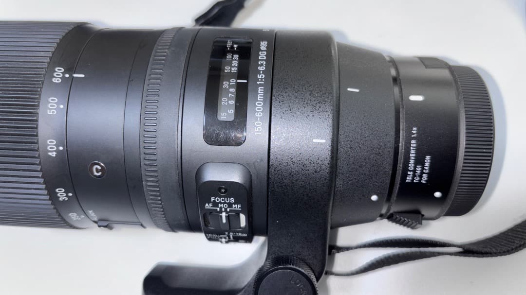 シ グマ 150-600 F5-6.3 DG OS HSM テレコンキット