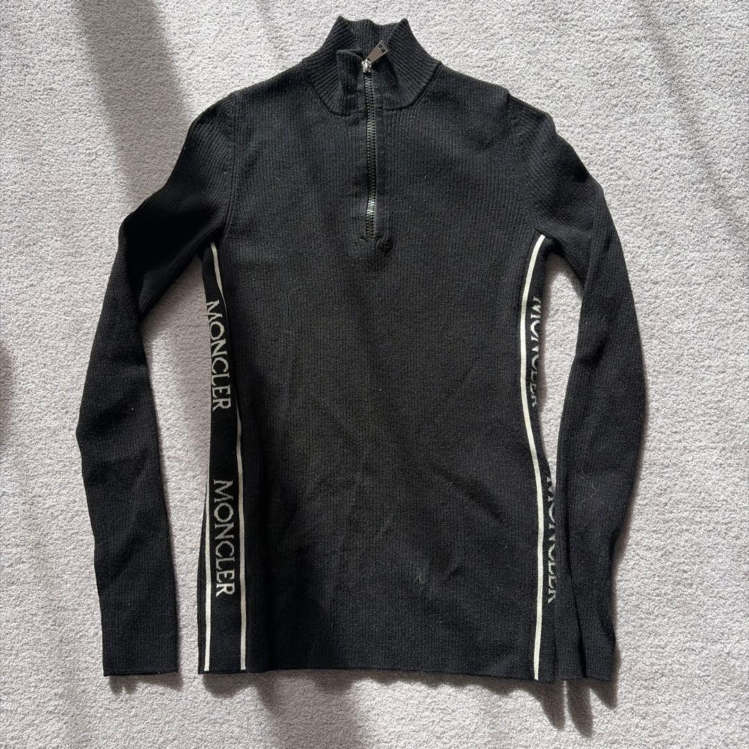 MONCLER ハイネックニット S ブラック