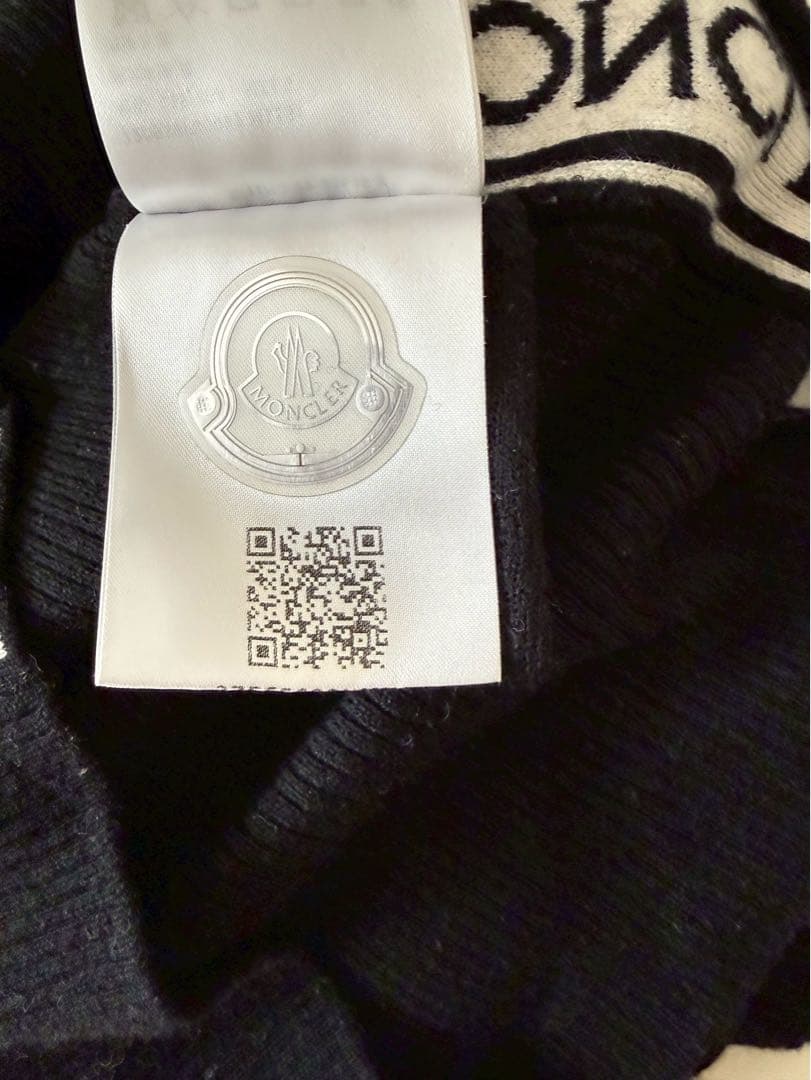 MONCLER ハイネックニット S ブラック