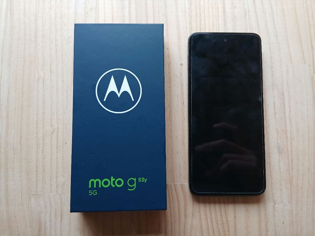 Motorola moto g53 5G 本体　箱付き