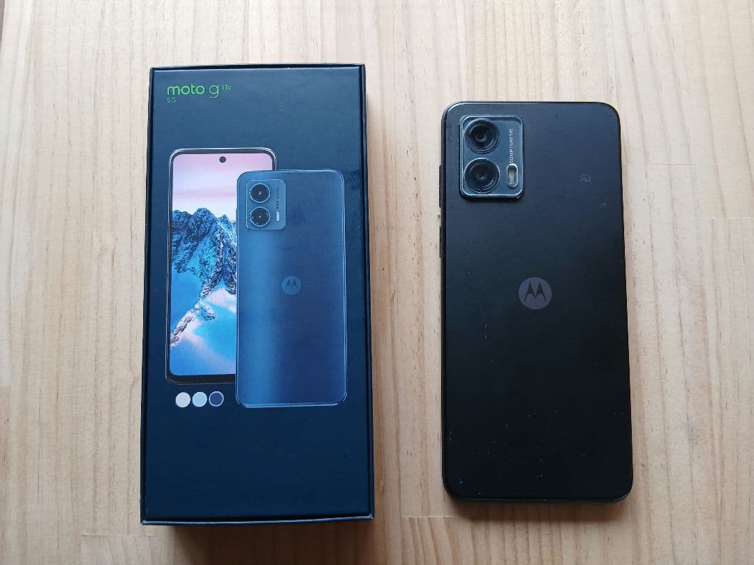 Motorola moto g53 5G 本体　箱付き