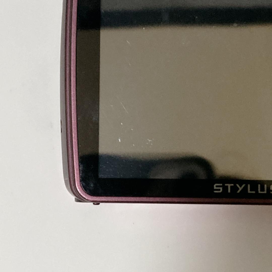 【美品】OLYMPUS VH-410 ピンク デジタルカメラ バッテリー付き