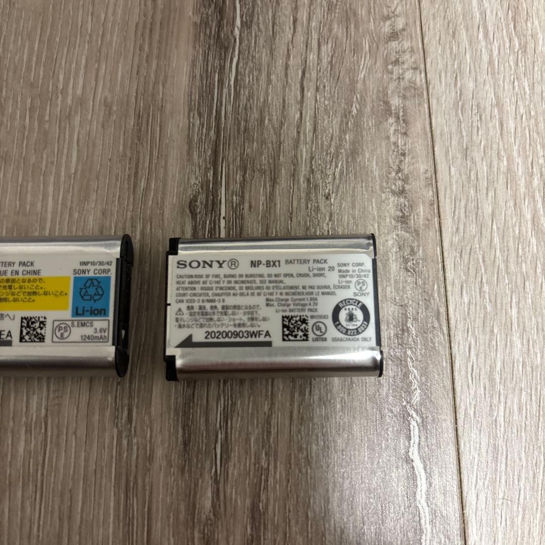 SONY ソニー　DSC-WX350 純正バッテリー3個付