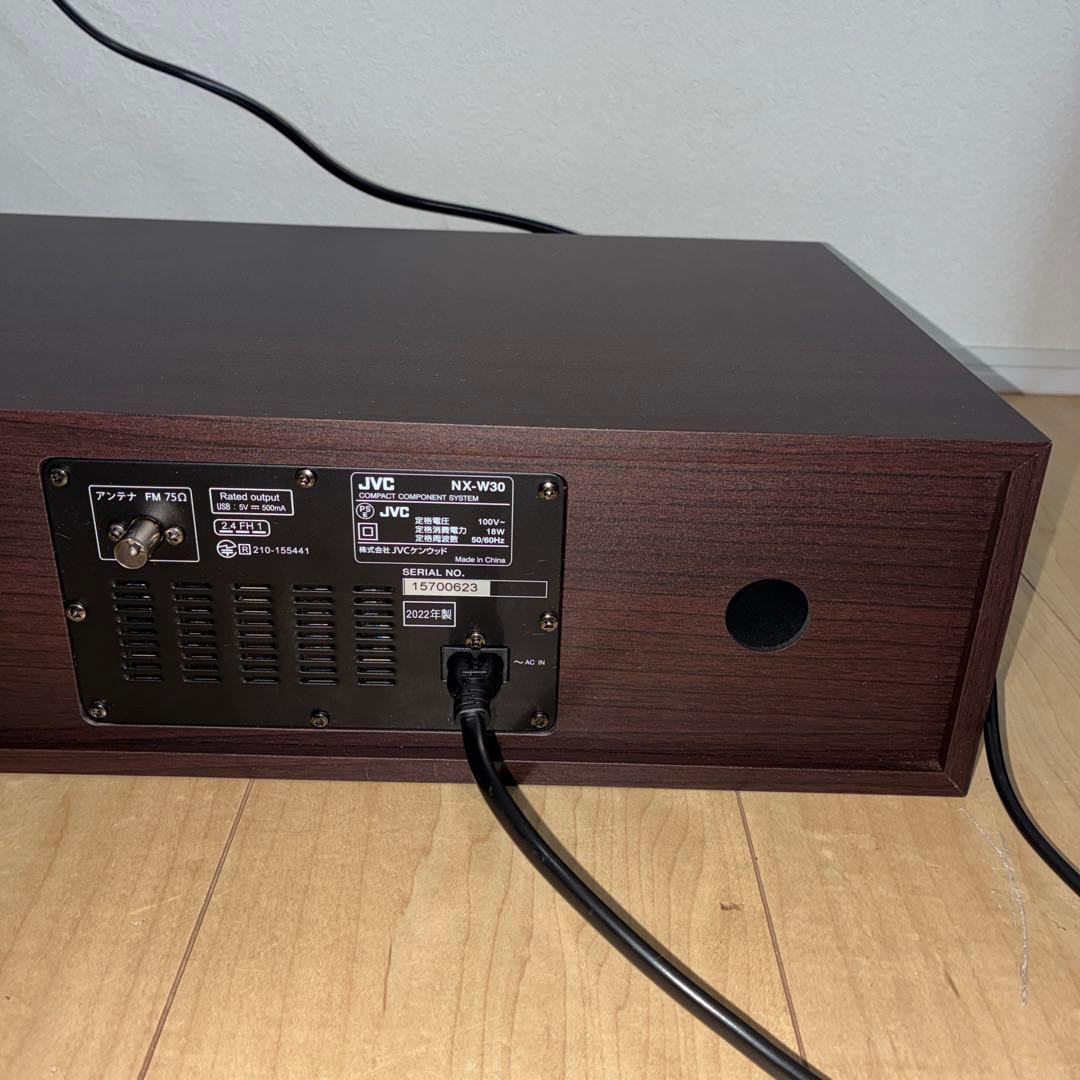 JVC NX-W30 コンパクトコンポ　動作ok
