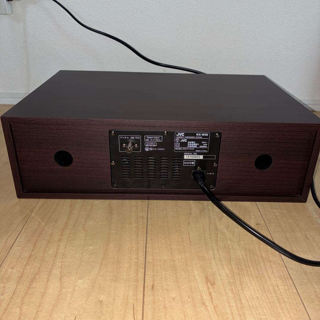 JVC NX-W30 コンパクトコンポ　動作ok