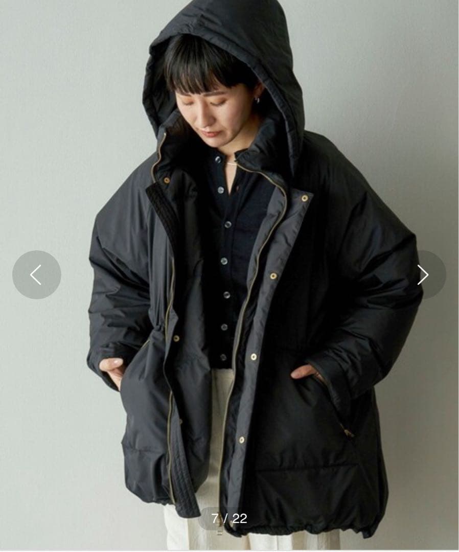 ◎Tomo◎ファーストダウン 別注ミドルダウンコート