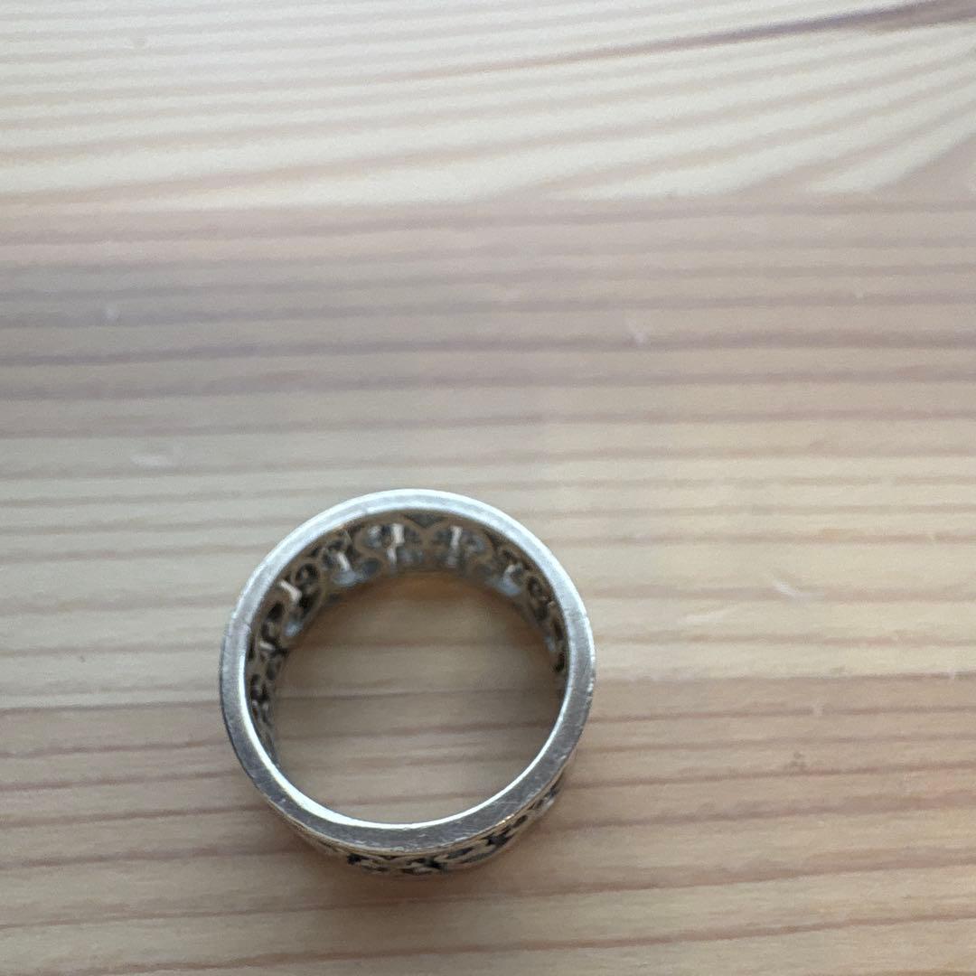 ティファニー　透かし模様 シルバー925 リング　エンチャント