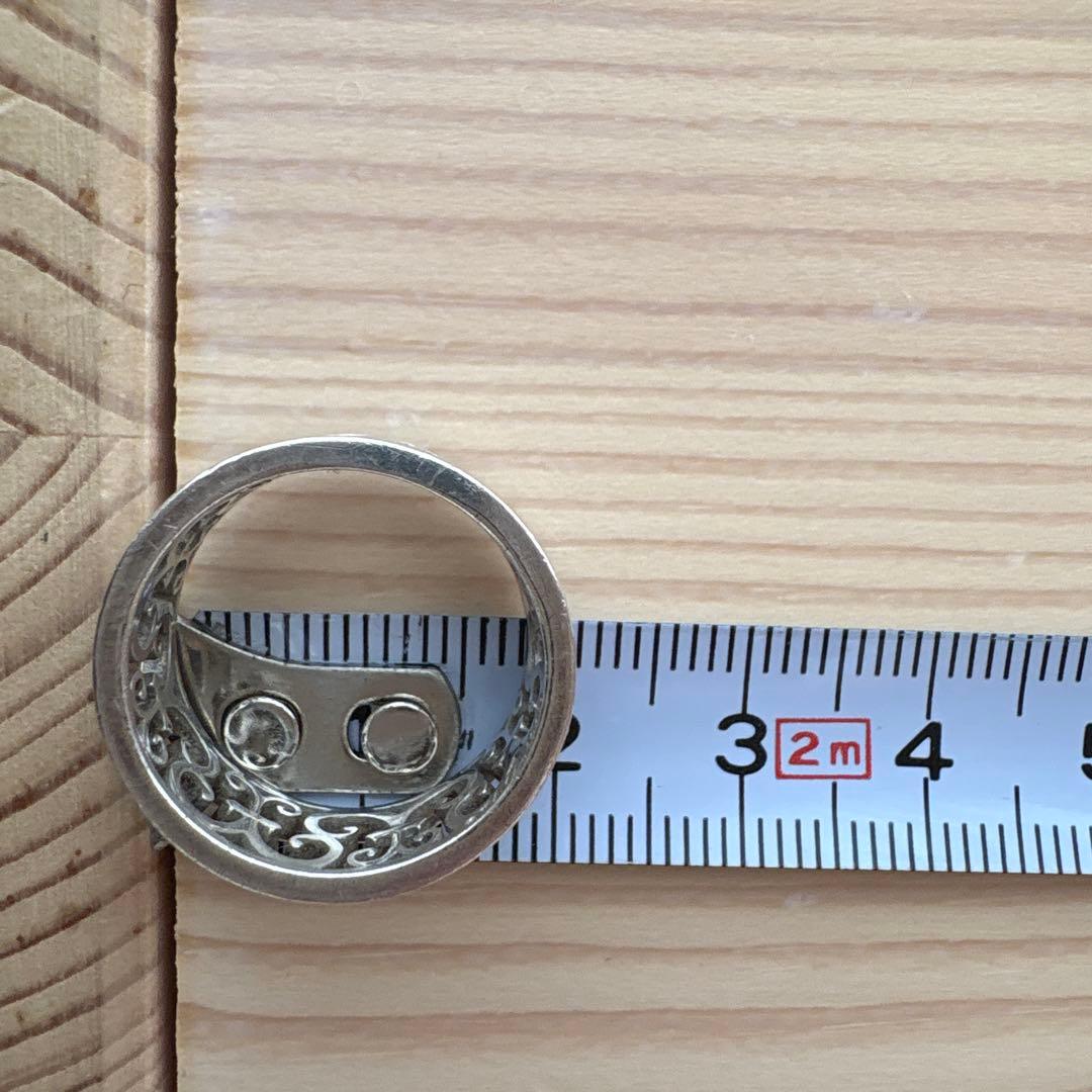 ティファニー　透かし模様 シルバー925 リング　エンチャント