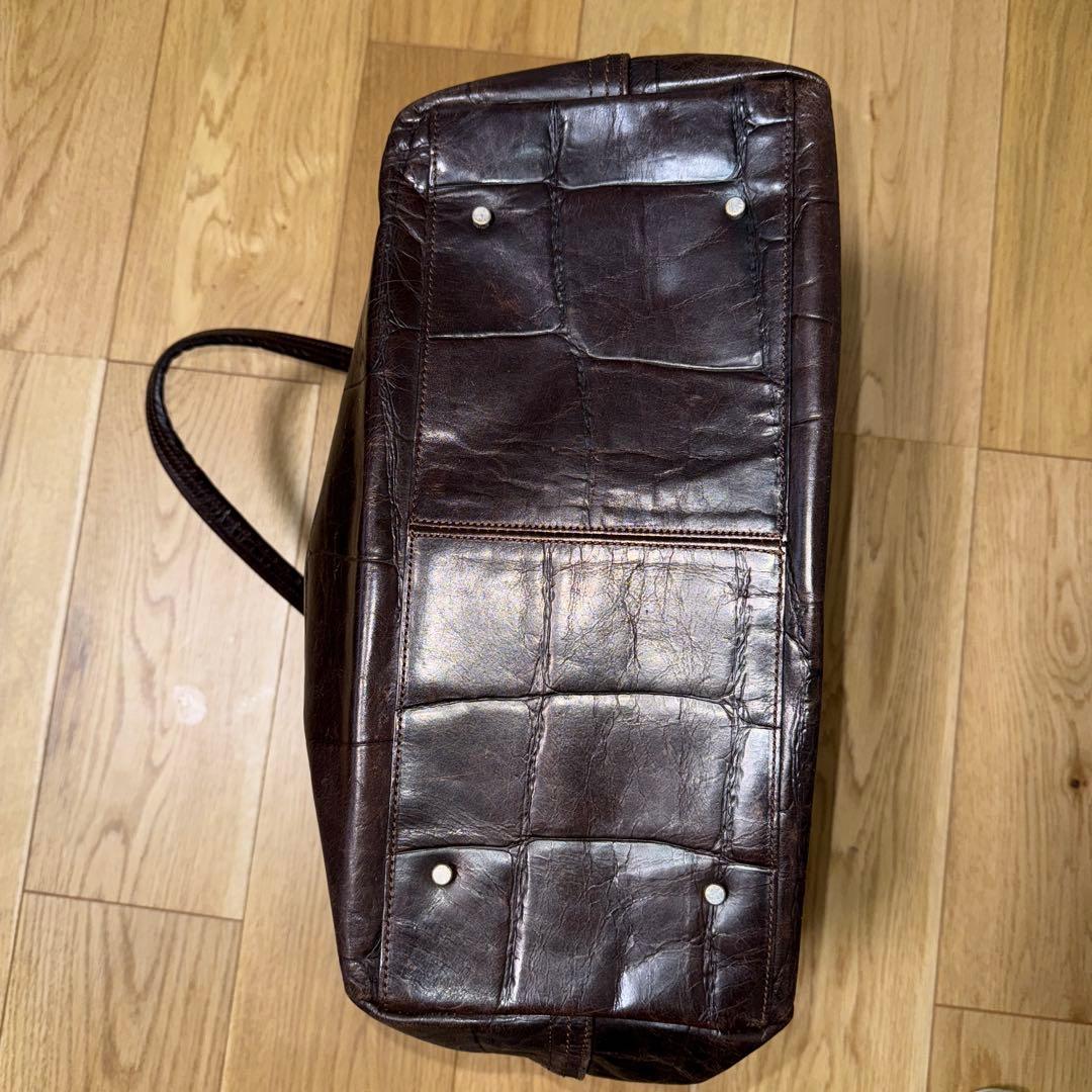 aniary トートバッグ　ダークブラウン　廃盤品