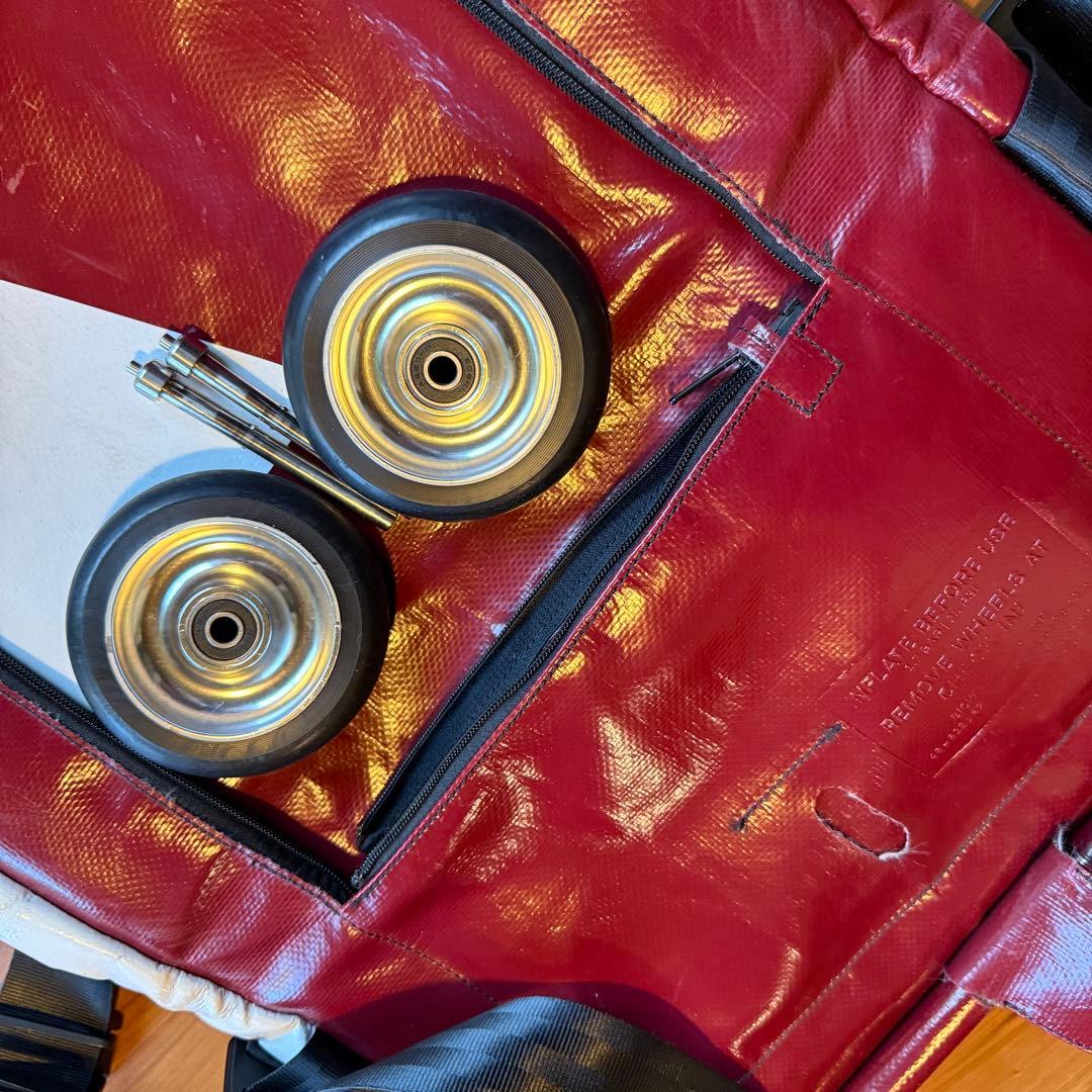 FREITAG F733 ZIPPELIN キャリーカート 赤/白