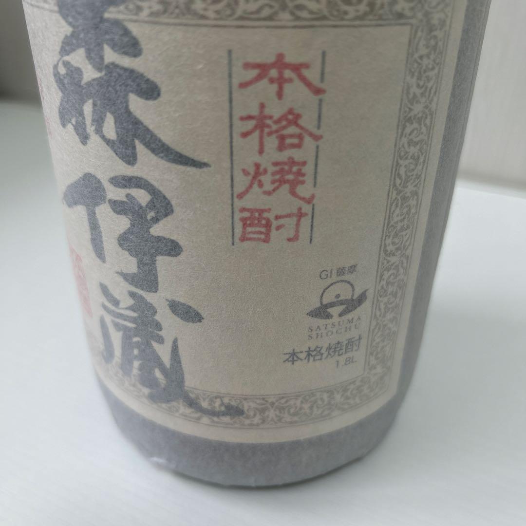 森伊蔵 焼酎 和風デザイン