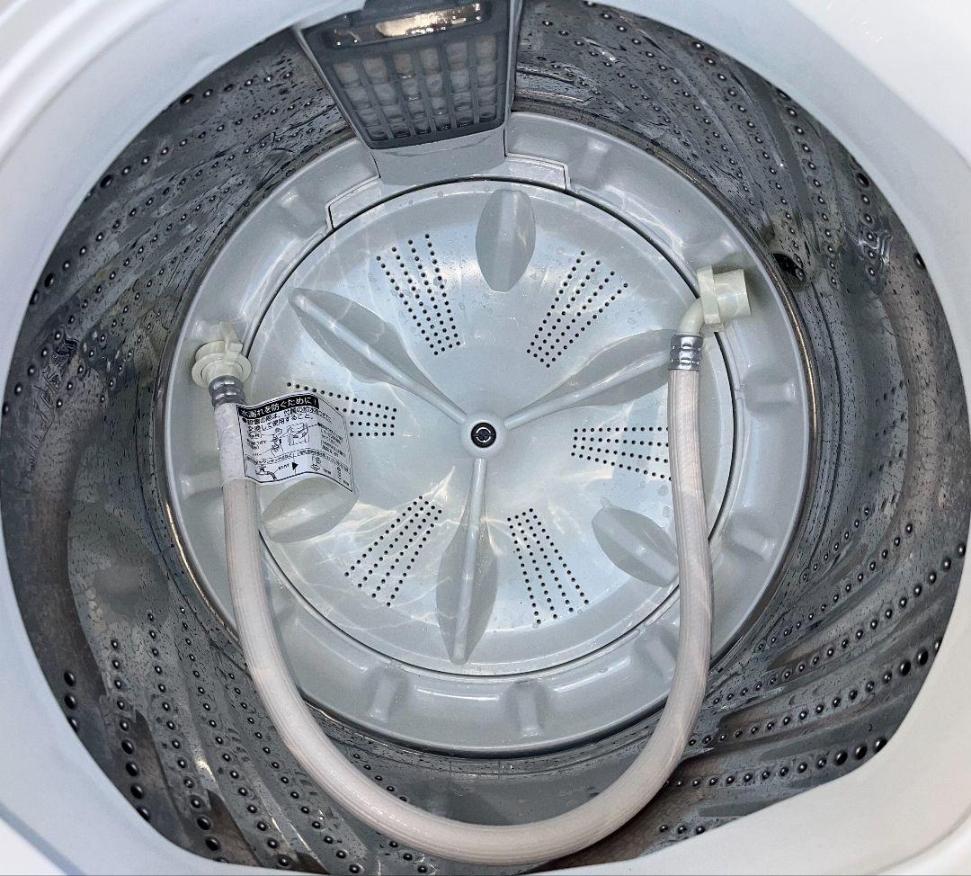 パナソニック洗濯機5kgビッグウェーブ洗浄　風乾燥機能付き　2022年製