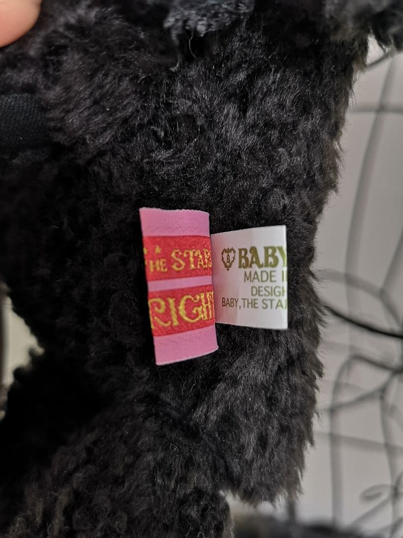 BABY もしもしうさくみゃちゃんスマホポーチ　 黒