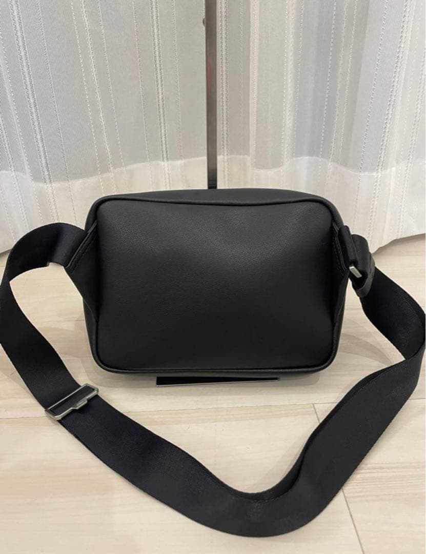 【極美品】LACOSTE ラコステ　ラコステプラクティス ショルダーバッグ　黒