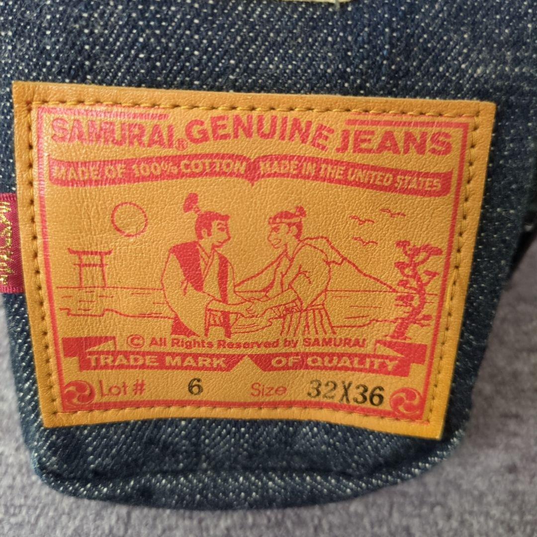 【稀少品・美品】サムライジーンズ　祝15周年デニムポーチ