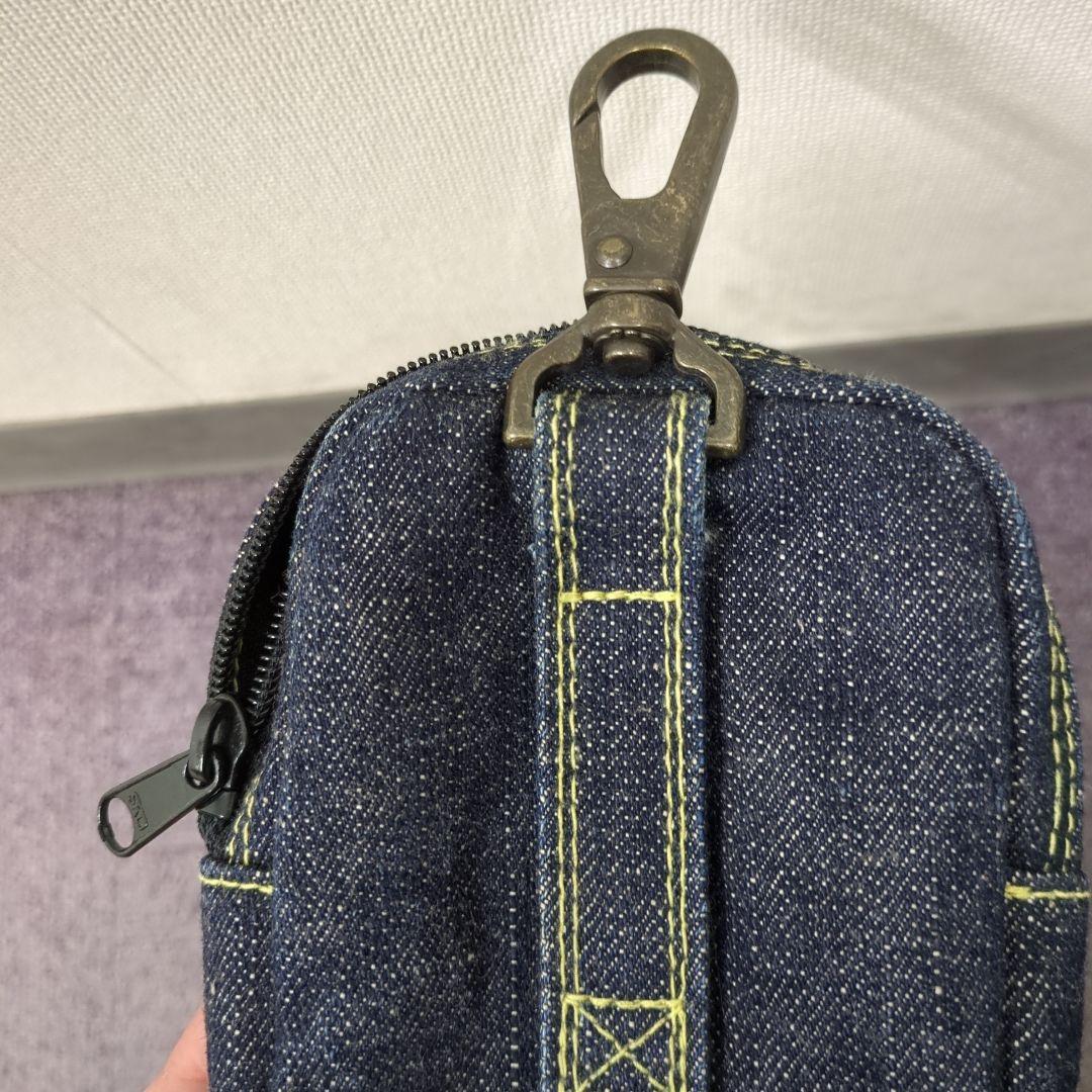【稀少品・美品】サムライジーンズ　祝15周年デニムポーチ