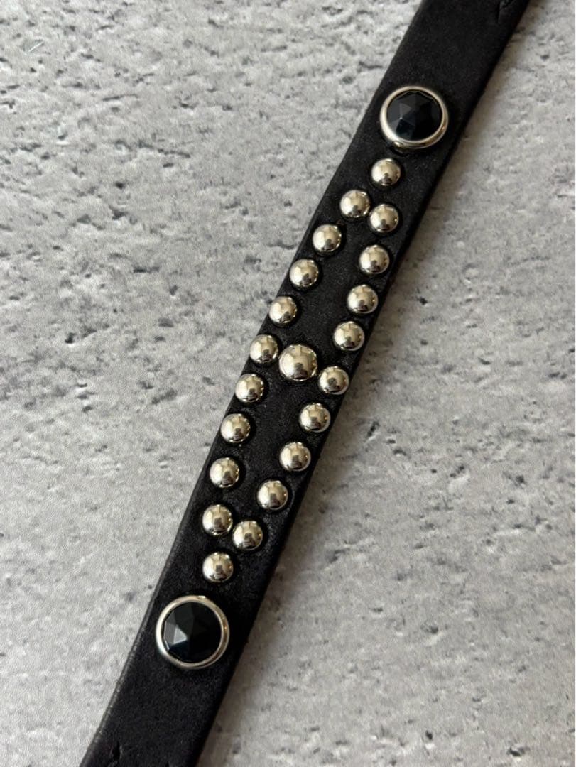 ウルフズヘッド WOLFS HEAD　コラボスタッズレザーキーチェーン