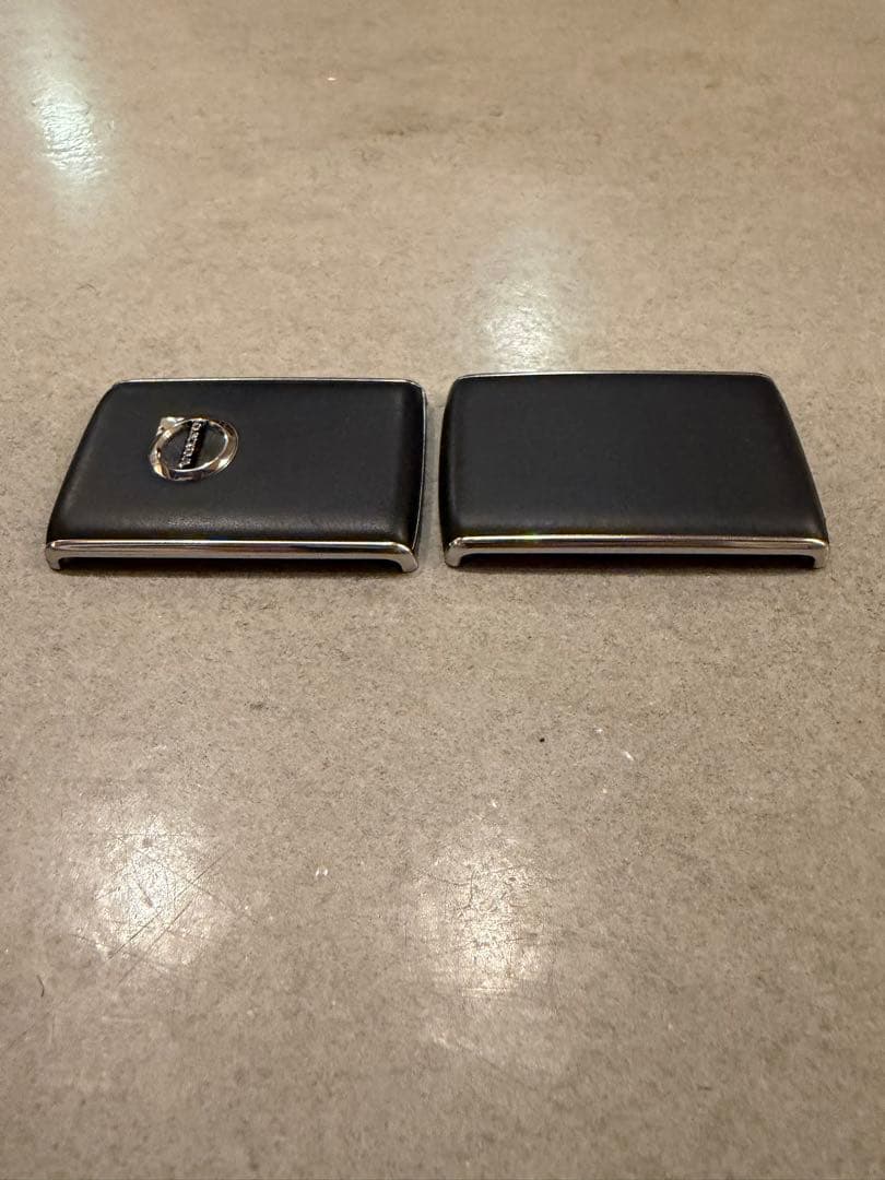 ボルボ　純正　キーフォブシェル　レザー