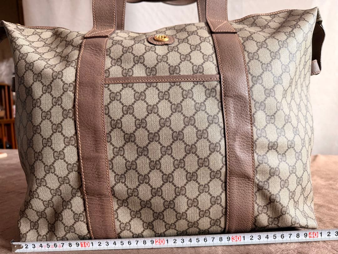 Gucci GGパターン トートバッグ 大きめ