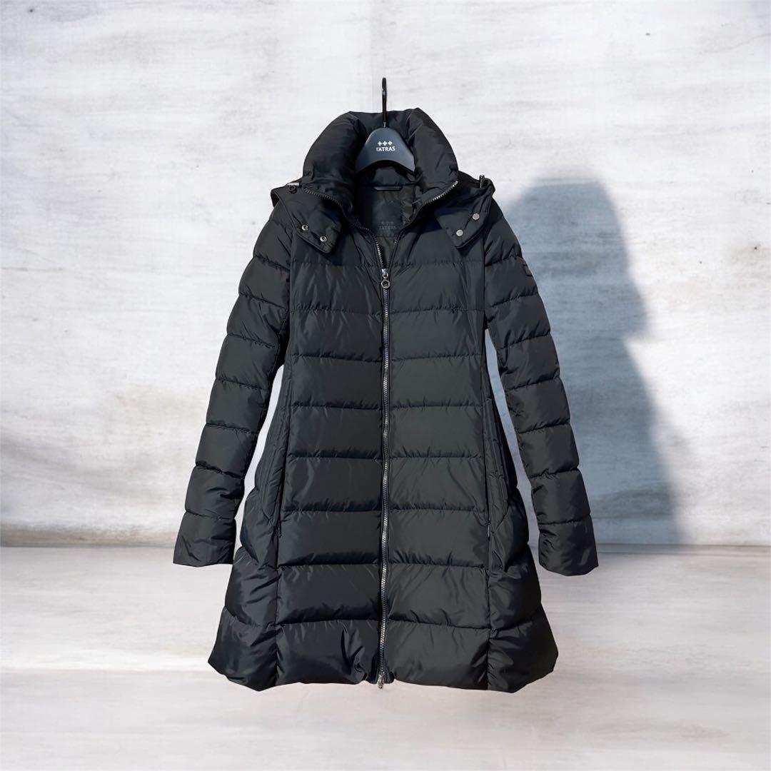 【美品】タトラス ポリテアマ ブラック L ダウンジャケット 即日発送♪