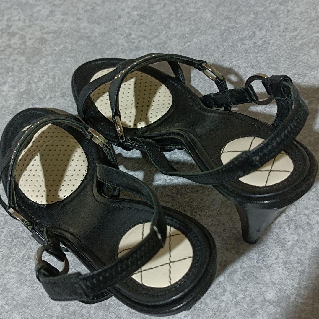 定価約20万【CHANEL シャネル】高級カーフスキン サンダル