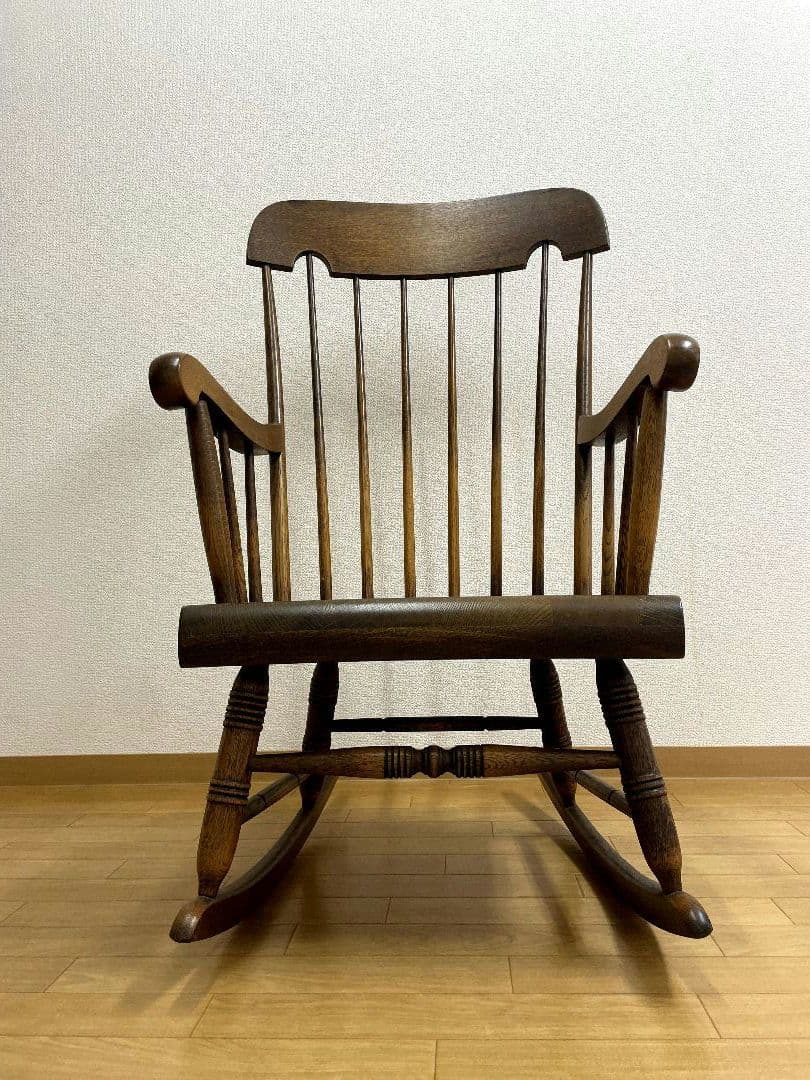 飛騨産業 キツツキマーク ロッキングチェア