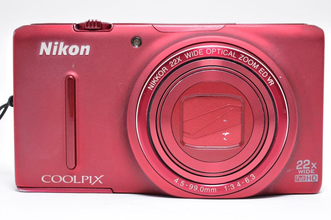 Nikon COOLPIX S9500 赤色 22倍光学ズーム