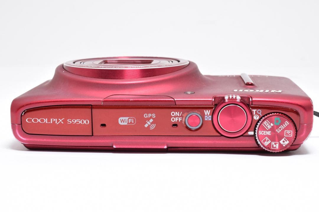 Nikon COOLPIX S9500 赤色 22倍光学ズーム
