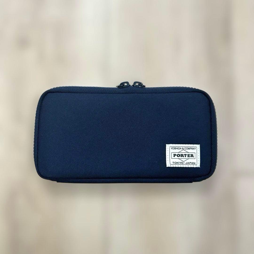 未使用品 PORTER✖️MACKINTOSH ネイビー 長財布　コラボ　レア
