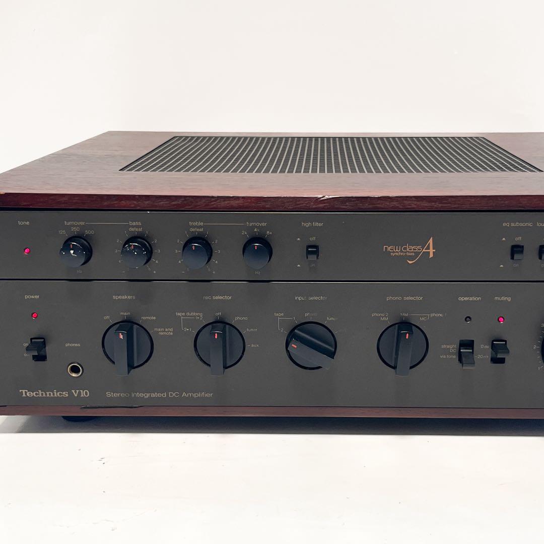 通電確認済み Technics プリメインアンプ SU-V10 松下電器