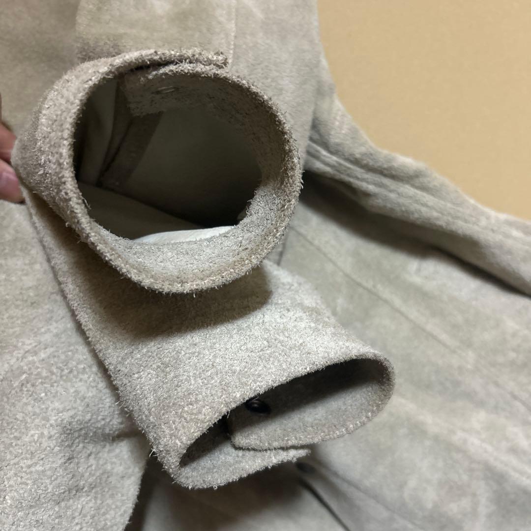 ジャケット・アウター wacko maria SUEDE LEATHER TRUCKERJACKET