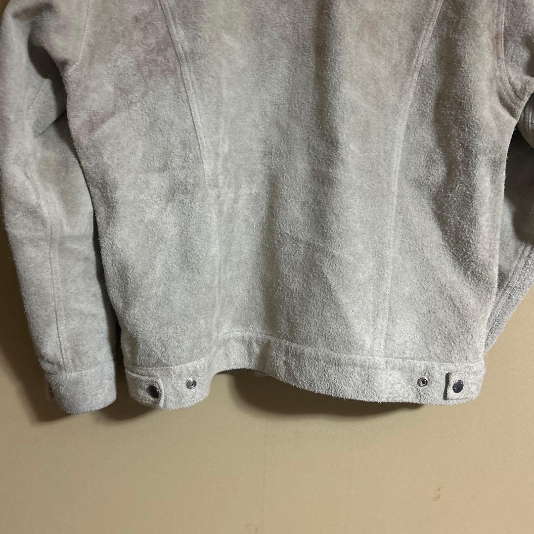 ジャケット・アウター wacko maria SUEDE LEATHER TRUCKERJACKET