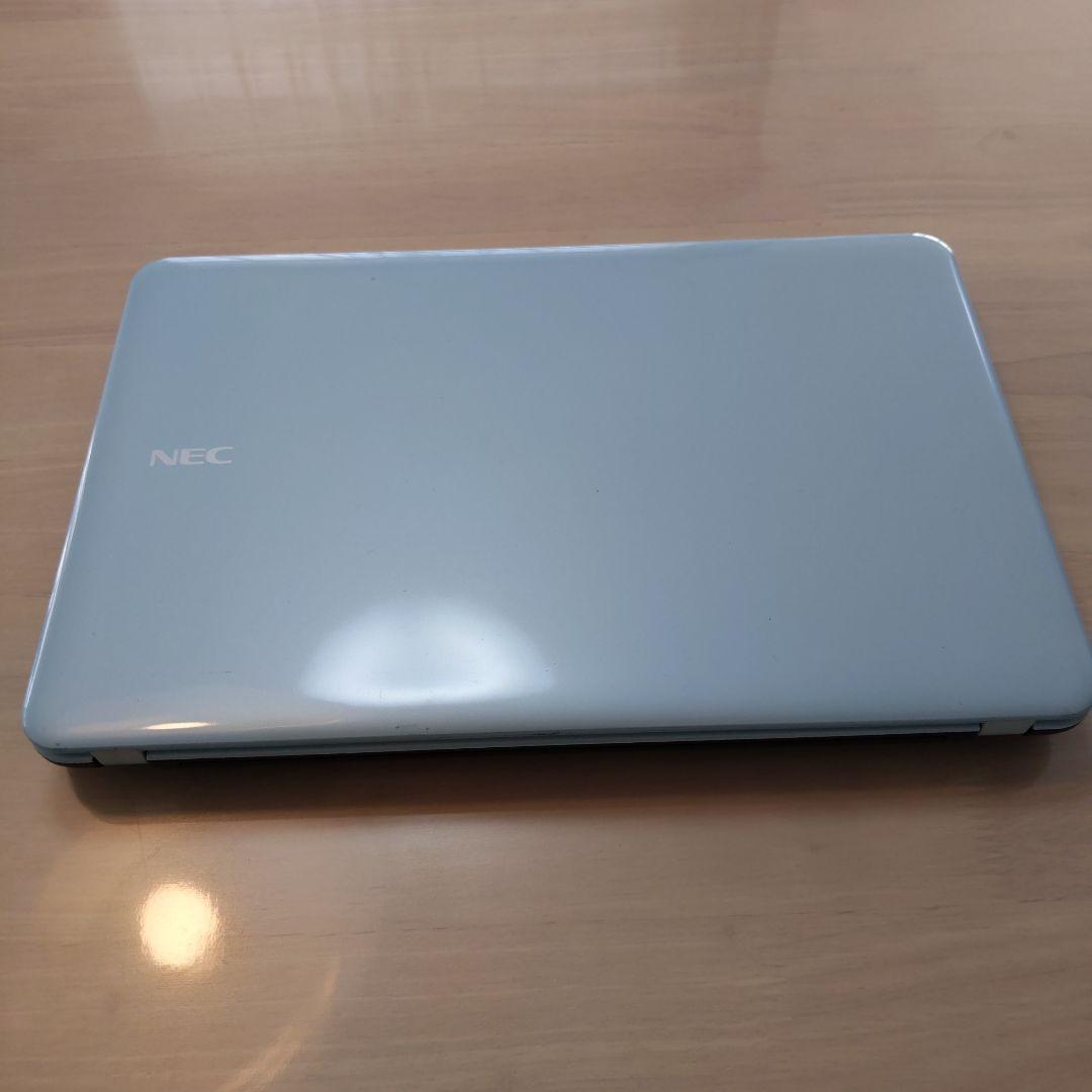 爽やかブルー320GB！NECノートパソコンWin10