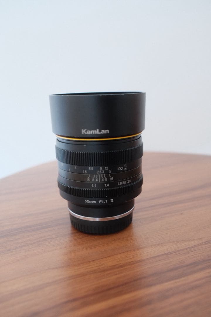 Kamlan 50mm f1.1 II型　【箱付】Xマウント用