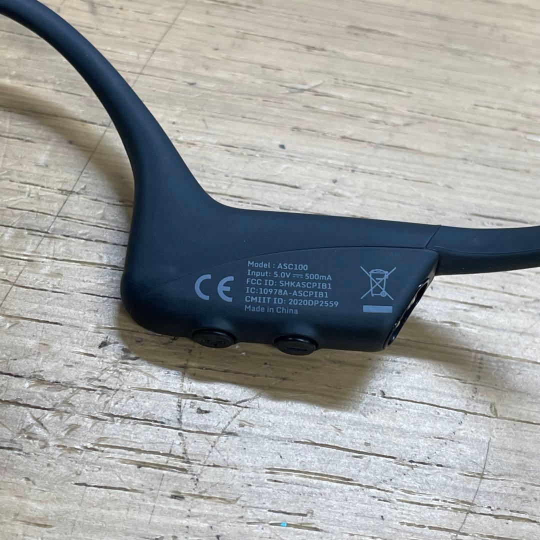 動作品 Aftershokz Opencomm 骨伝導イヤホン ASC100