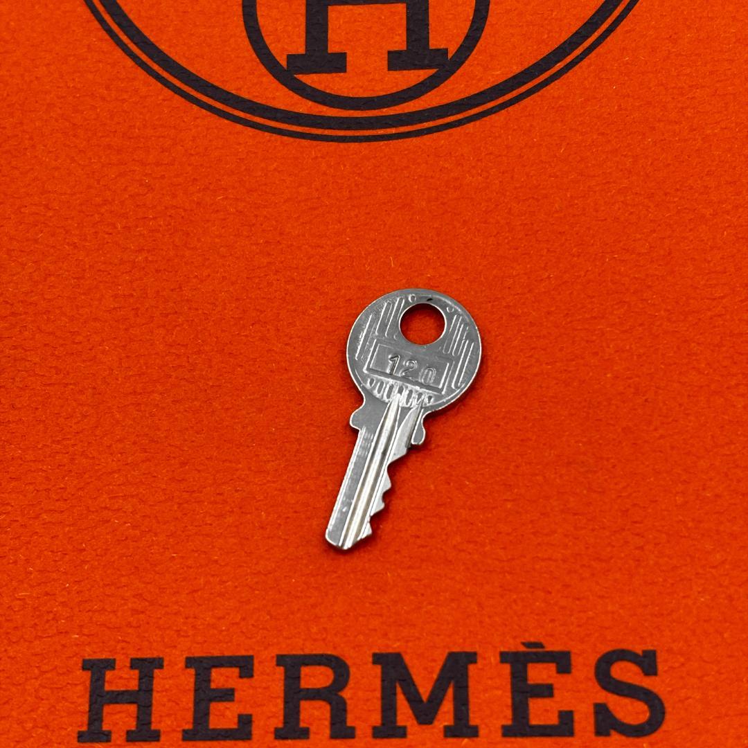 HERMÈS エルメス カデナ/南京錠 鍵セット No.120 シルバー