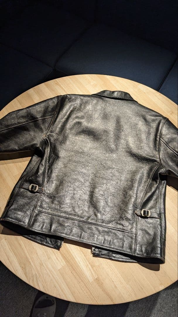 値下中【42サイズ】マッコイズホースハイド革ジャン SPORTS JACKET