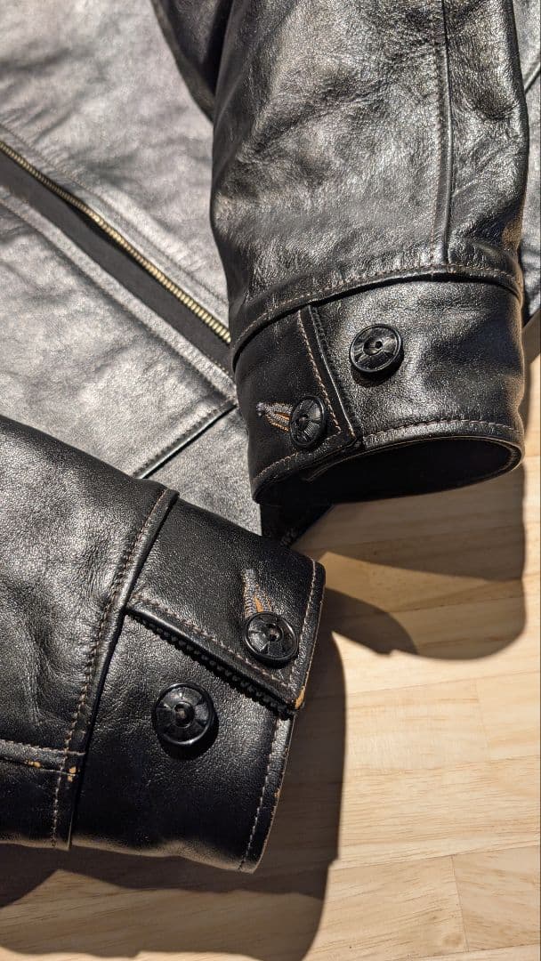 値下中【42サイズ】マッコイズホースハイド革ジャン SPORTS JACKET