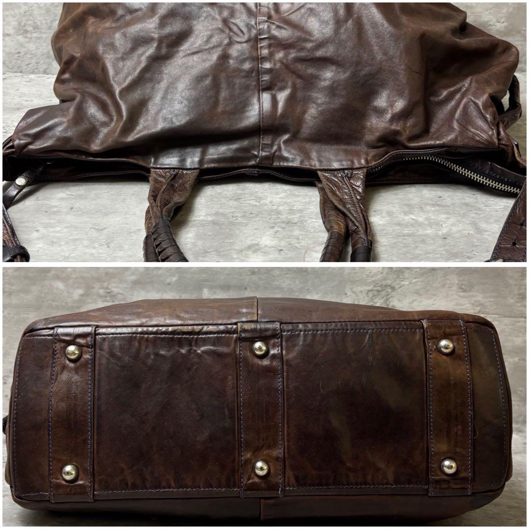 希少✨コーネリアンタウラス トートバッグ ショルダーバッグ 馬革 ホースレザー