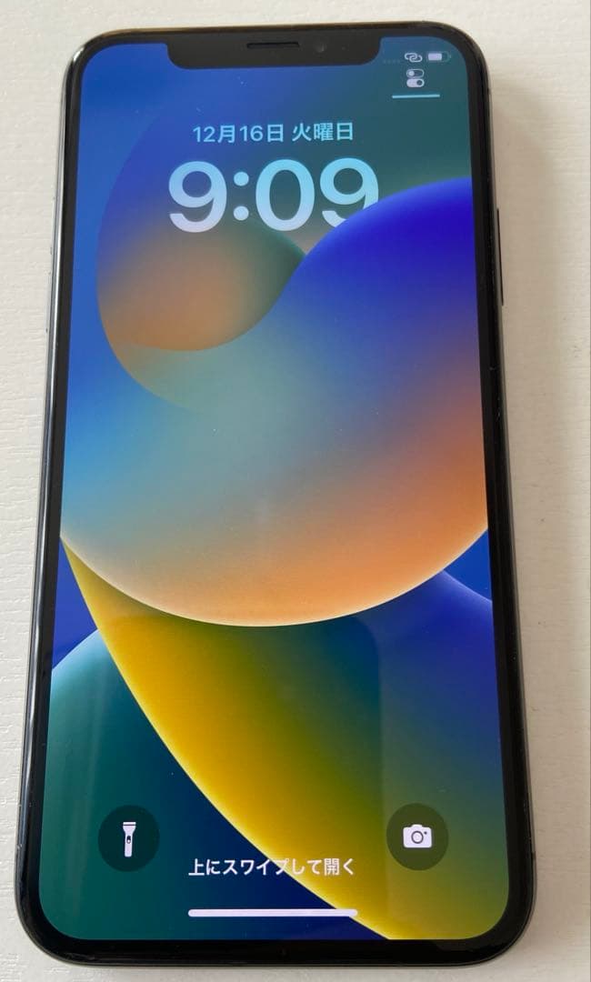 【美品】iPhone X 256GB スペースグレー SIMロックあり