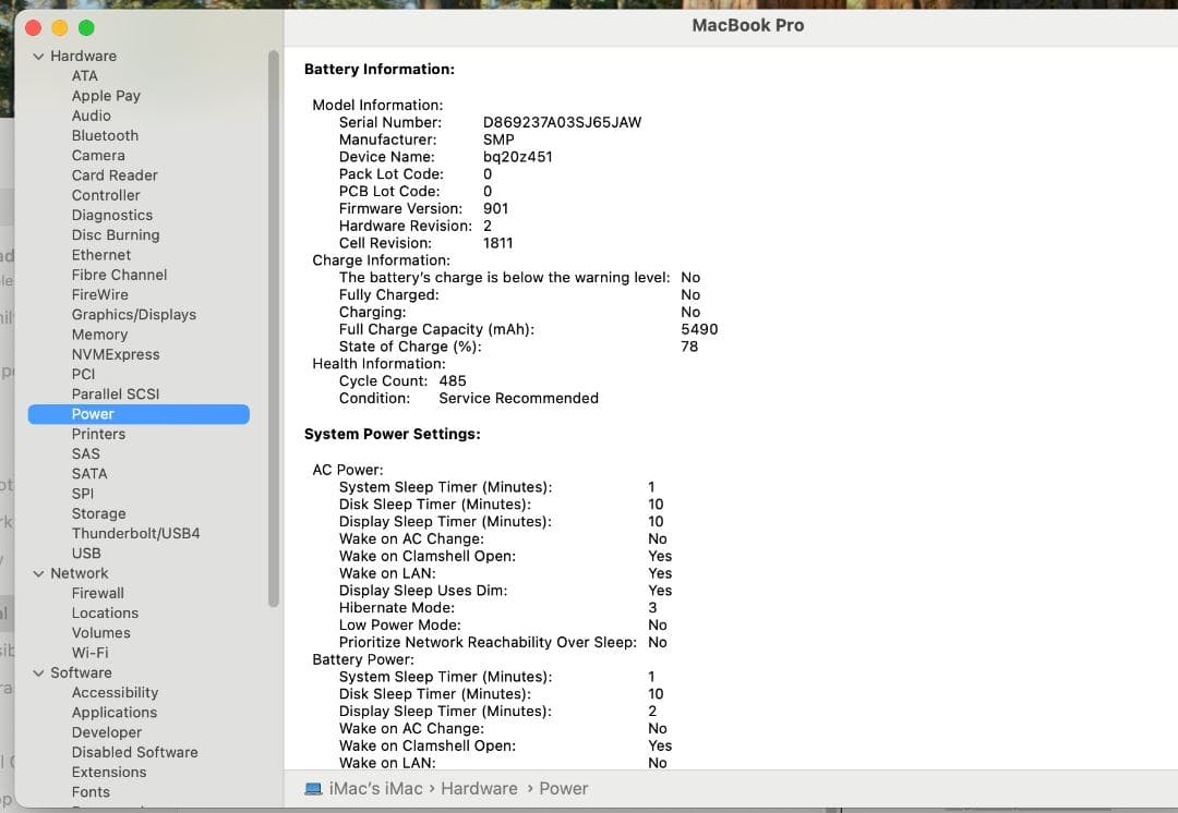 MacBook Pro 15インチ 2019 / Core i9 8コア32GB